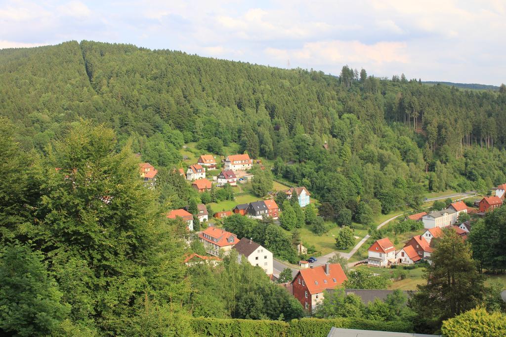 Pension Talblick Bad Grund Exterior foto